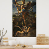 St. Michael und der Satan - Raphael Poster (Küche)