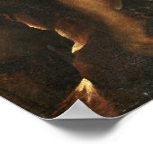 St. Michael und der Satan - Raphael Poster (Ecke)