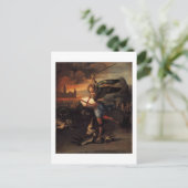 St. Michael und die Postkarte des Drachen (Stehend Vorderseite)