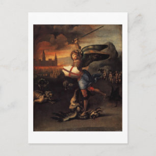 St. Michael und die Postkarte des Drachen