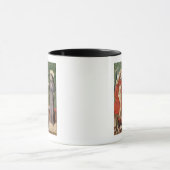 St Michael und St Francis von Assisi, c.1480 Tasse (Zentrum)