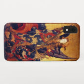 St. Michael Vanquishing Devil as Mittelalterlicher Case-Mate iPhone Hülle (Rückseite (Horizontal))