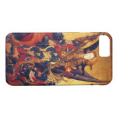 St. Michael Vanquishing Devil as Mittelalterlicher Case-Mate iPhone Hülle (Rückseite (Horizontal))