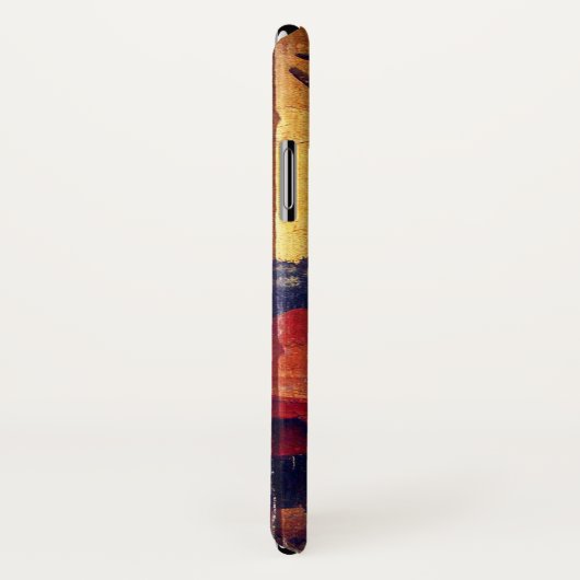 St. Michael Vanquishing Devil as Mittelalterlicher Case-Mate iPhone Hülle (Hinten/Rechts)