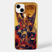 St. Michael Vanquishing Devil as Mittelalterlicher Case-Mate iPhone Hülle (Rückseite)