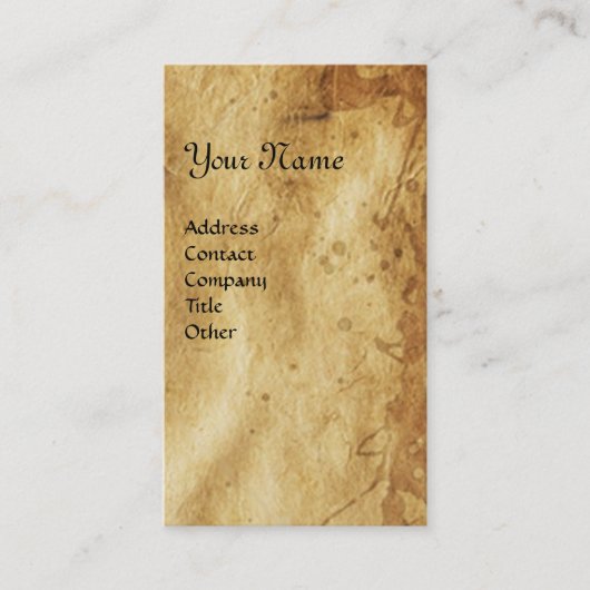 St. Michael Vanquishing Devil as Mittelalterlicher Visitenkarte (Vorderseite)