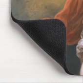 St Michael verbannt den Teufel zum Abgrund Mousepad (Ecke)