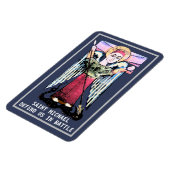 St. Michael verteidigen Magnet (Linke Seite)