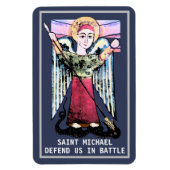 St. Michael verteidigen  Magnet (Vertikal)