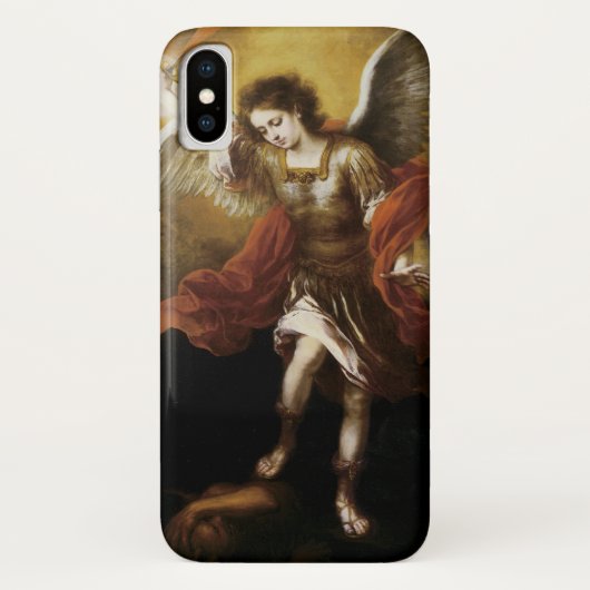 St Michael von Murillo Case-Mate iPhone Hülle (Rückseite)