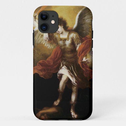 St Michael von Murillo Case-Mate iPhone Hülle (Rückseite)