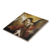 St Michael von Murillo Fliese (Seite)