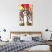 St. Michael Weighing die Soule Leinwanddruck (Insitu (Schlafzimmer))