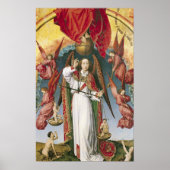 St. Michael Weighing die Soule Poster (Vorne)
