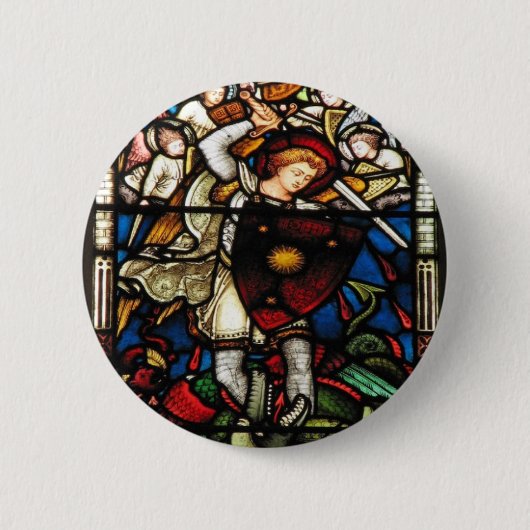 ST- MICHAELerzengel Button (Vorderseite)