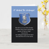 St- Michaelerzengel-Gebet, das an Sie denkt Karte (Gelbe Blume)