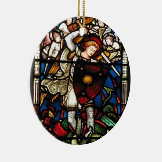 ST- MICHAELerzengel Keramikornament (Rechts)