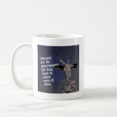 St- Michaelerzengel - Sheriff-Stern-Abgeordneter Kaffeetasse (Links)