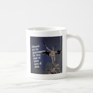 St- Michaelerzengel - Sheriff-Stern-Abgeordneter Kaffeetasse
