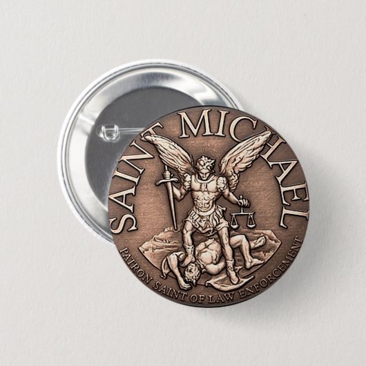St- Michaelknopf Button (Vorne & Hinten)