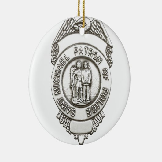 St- Michaelpatrouillen-Heiliges der Polizei Keramik Ornament (Rechts)