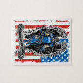 St- Michaelpolizei verteidigt uns im Kampf Puzzle (Horizontal)