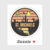St. Michaels, Arizona Aufkleber (Blatt)