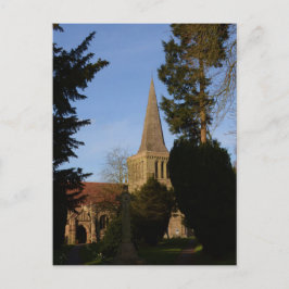 St Michaels Church Stoke Prior Postkarte