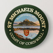 St. Michael's Mount Button (Vorderseite)