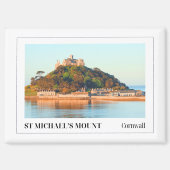 St. Michael's Mount, Cornwall, England Magnet (Vorderseite)
