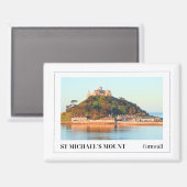 St. Michael's Mount, Cornwall, England Magnet (Vorderseite/Rückseite)