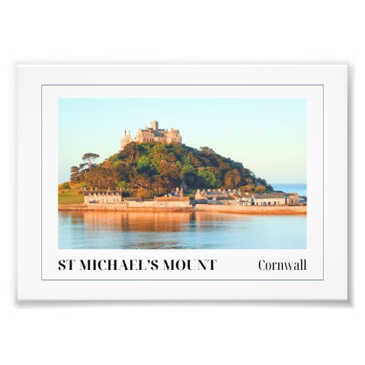 St. Michael's Mount, Cornwall Fotodruck (Vorne)