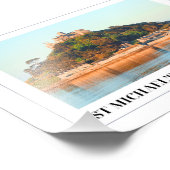 St. Michael's Mount, Cornwall Fotodruck (Ecke)