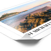 St. Michael's Mount, Cornwall Fotodruck (Ecke)