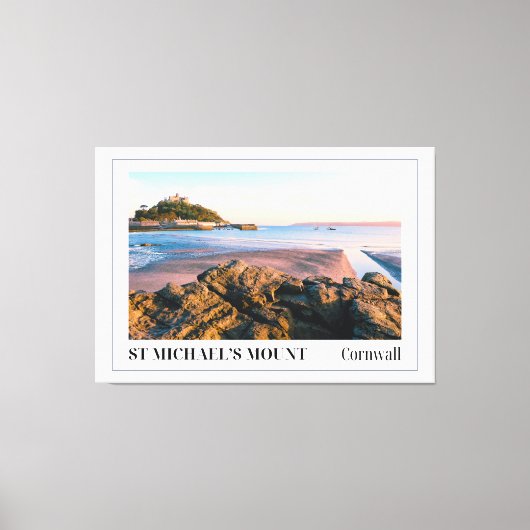 St. Michael's Mount, Cornwall Leinwanddruck (Vorderseite)