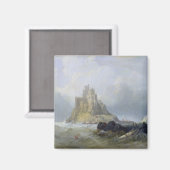 St. Michael's Mount, Cornwall Magnet (Vorderseite/Rückseite)