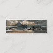 St. Michael's Mount, Cornwall Mini Visitenkarte (Rückseite)