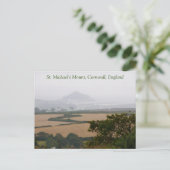 St. Michael's Mount Cornwall Postcard Postkarte (Stehend Vorderseite)