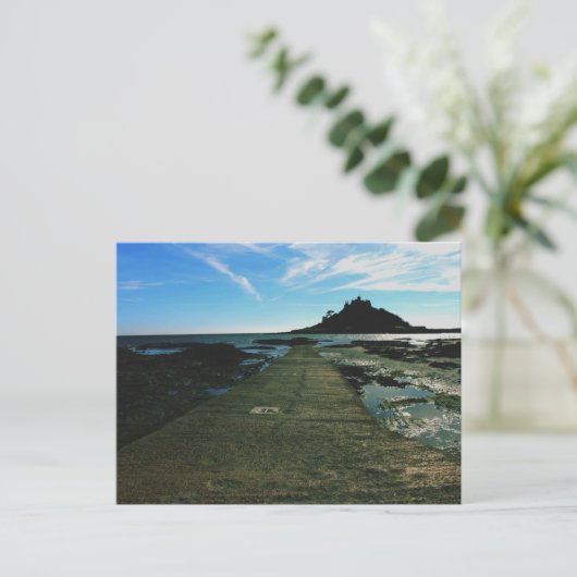 St. Michael's Mount Cornwall Postcard Postkarte (Stehend Vorderseite)