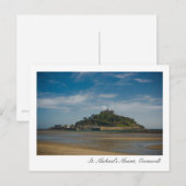 St. Michael's Mount, Cornwall Postcard Postkarte (Vorne/Hinten)