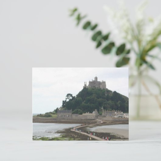 ST MICHAELS MOUNT CORNWALL POSTKARTE (Stehend Vorderseite)