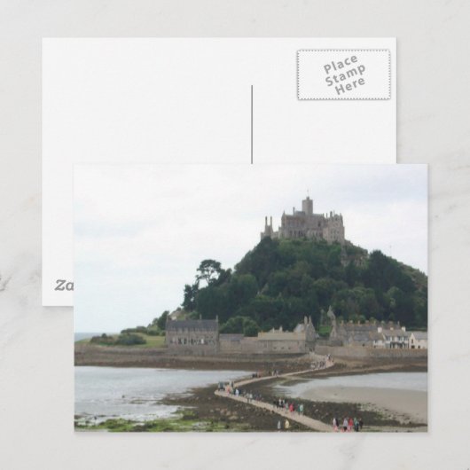ST MICHAELS MOUNT CORNWALL POSTKARTE (Vorne/Hinten)