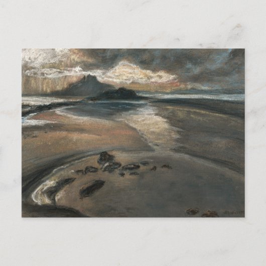 St. Michael's Mount, Cornwall, Postkarte (Vorderseite)