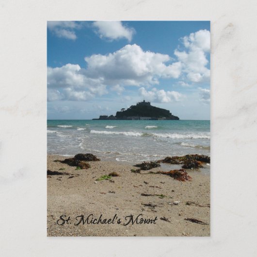 St. Michael's Mount Marazion Cornwall England Postkarte (Vorderseite)