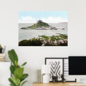 St. Michael's Mount Poster (Heimbüro)