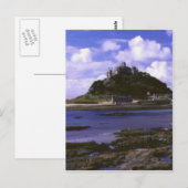 ST MICHAELS MOUNT POSTKARTE (Vorne/Hinten)