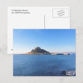 St.Michael's Mount Postkarte (Vorne/Hinten)