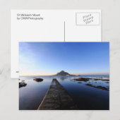 St.Michael's Mount Postkarte (Vorne/Hinten)