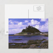 ST MICHAELS MOUNT POSTKARTE (Vorne/Hinten)