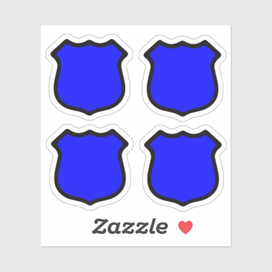 St. Michael's Shield 4-UP Aufkleber (Blatt)